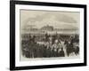 Inspection of the Essex Rifles (Militia) at Colchester-null-Framed Giclee Print