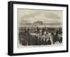 Inspection of the Essex Rifles (Militia) at Colchester-null-Framed Giclee Print