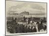 Inspection of the Essex Rifles (Militia) at Colchester-null-Mounted Giclee Print