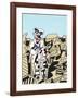 Inspection of the Territory-Jean Dubuffet-Framed Serigraph