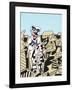 Inspection of the Territory-Jean Dubuffet-Framed Serigraph