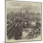 Inspection of Troops at Aldershott by the Queen, Cavalry Trotting Past-null-Mounted Giclee Print