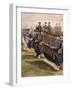 Inspection of Tsar Nicholas Ii and President Faure Troops at Chalon in October 9, 1896-Edouard Detaille-Framed Giclee Print