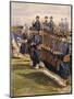 Inspection of Tsar Nicholas Ii and President Faure Troops at Chalon in October 9, 1896-Edouard Detaille-Mounted Giclee Print