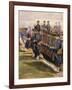 Inspection of Tsar Nicholas Ii and President Faure Troops at Chalon in October 9, 1896-Edouard Detaille-Framed Giclee Print