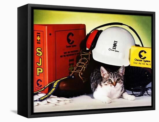 Inspector Chessie-null-Framed Stretched Canvas