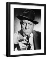 Inspector Maigret, Jean Gabin, 1958-null-Framed Photo
