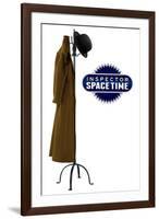 Inspector Spacetime Hat and Coat-null-Framed Art Print