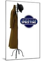 Inspector Spacetime Hat and Coat-null-Mounted Art Print