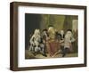 Inspectors of the Collegium Medicum in Amsterdam-Cornelis Troost-Framed Premium Giclee Print