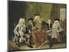 Inspectors of the Collegium Medicum in Amsterdam-Cornelis Troost-Mounted Premium Giclee Print