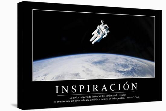 Inspiración. Cita Inspiradora Y Póster Motivacional-null-Stretched Canvas