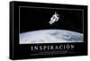 Inspiración. Cita Inspiradora Y Póster Motivacional-null-Framed Stretched Canvas