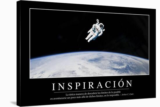 Inspiración. Cita Inspiradora Y Póster Motivacional-null-Stretched Canvas