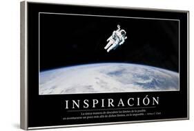 Inspiración. Cita Inspiradora Y Póster Motivacional-null-Framed Photographic Print