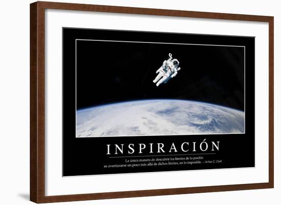 Inspiración. Cita Inspiradora Y Póster Motivacional-null-Framed Photographic Print