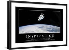 Inspiración. Cita Inspiradora Y Póster Motivacional-null-Framed Photographic Print