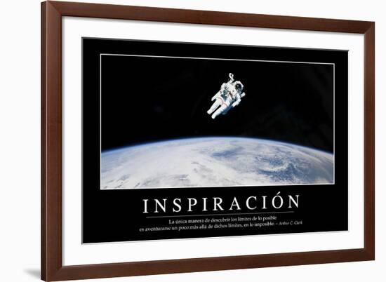 Inspiración. Cita Inspiradora Y Póster Motivacional-null-Framed Photographic Print