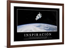 Inspiración. Cita Inspiradora Y Póster Motivacional-null-Framed Photographic Print