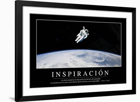 Inspiración. Cita Inspiradora Y Póster Motivacional-null-Framed Photographic Print