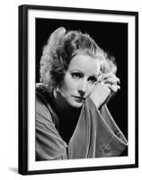 INSPIRATION, 1931 directed by CLARENCE BROWN Greta Garbo (b/w photo)-null-Framed Photo