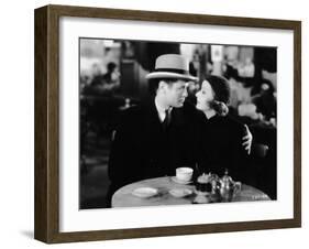 INSPIRATION, 1931 directed by CLARENCE BROWN Robert Montgomery / Greta Garbo (b/w photo)-null-Framed Photo