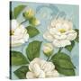 Inspiration Camellias-Pamela Gladding-Stretched Canvas