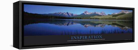 Inspiration (French Translation)-null-Framed Stretched Canvas