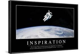 Inspiration: Motivationsposter Mit Inspirierendem Zitat-null-Framed Photographic Print