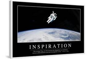 Inspiration: Motivationsposter Mit Inspirierendem Zitat-null-Framed Photographic Print