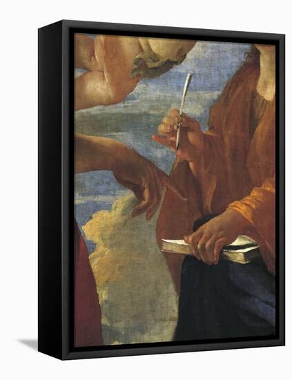 Inspiration of Poet, Circa 1630-Nicolas Poussin-Framed Stretched Canvas