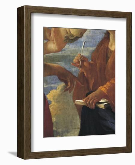 Inspiration of Poet, Circa 1630-Nicolas Poussin-Framed Giclee Print