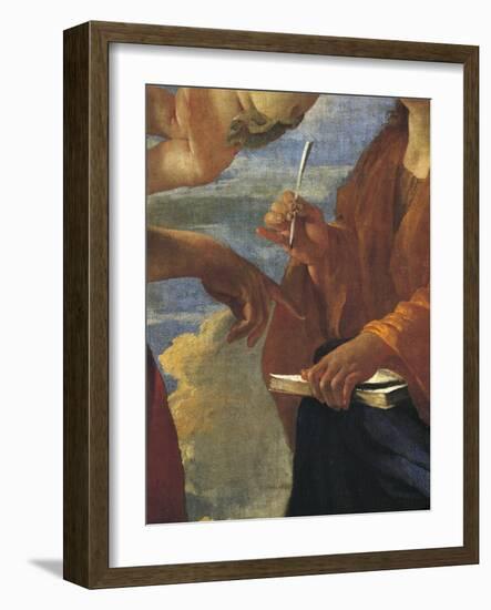 Inspiration of Poet, Circa 1630-Nicolas Poussin-Framed Giclee Print