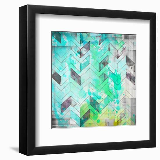 Inspirational Blue-null-Framed Art Print