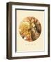 Inspirational Circle Design - Autumn Trees: Never Stop Growing-Subbotina Anna-Framed Art Print