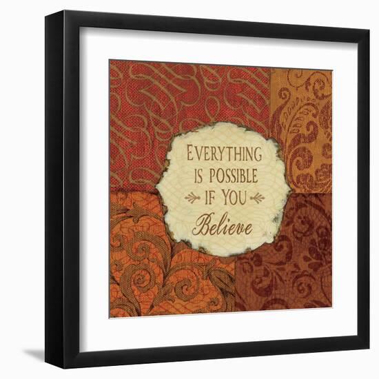 Inspirational Collage IV-Daphne Brissonnet-Framed Art Print