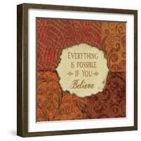 Inspirational Collage IV-Daphne Brissonnet-Framed Art Print