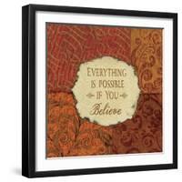 Inspirational Collage IV-Daphne Brissonnet-Framed Art Print