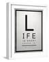 Inspirational Eye Chart IV-Sd Graphics Studio-Framed Art Print