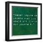 Inspirational Quote By Confucius On Earthy Background-nagib-Framed Art Print