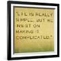 Inspirational Quote by Confucius on Earthy Background-nagib-Framed Art Print