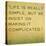 Inspirational Quote by Confucius on Earthy Background-nagib-Stretched Canvas