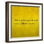 Inspirational Quote By Confucius On Earthy Background-nagib-Framed Art Print