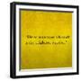 Inspirational Quote By Confucius On Earthy Background-nagib-Framed Art Print