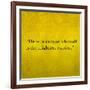 Inspirational Quote By Confucius On Earthy Background-nagib-Framed Premium Giclee Print