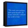 Inspirational Quote By Confucius On Earthy Background-nagib-Framed Stretched Canvas