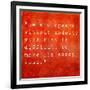 Inspirational Quote By Confucius On Earthy Background-nagib-Framed Art Print