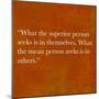 Inspirational Quote By Confucius On Earthy Background-nagib-Mounted Art Print