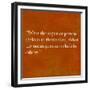 Inspirational Quote By Confucius On Earthy Background-nagib-Framed Premium Giclee Print