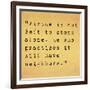 Inspirational Quote By Confucius On Earthy Background-nagib-Framed Art Print